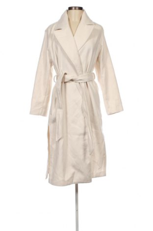 Palton de femei H&M, Mărime S, Culoare Alb, Preț 77,43 Lei