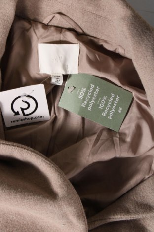 Γυναικείο παλτό H&M, Μέγεθος S, Χρώμα  Μπέζ, Τιμή 31,92 €