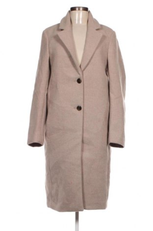 Дамско палто H&M, Размер S, Цвят Бежов, Цена 25,80 лв.