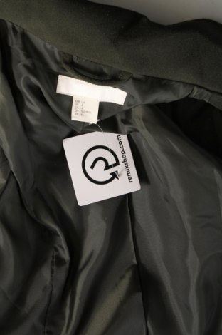 Damenmantel H&M, Größe XS, Farbe Grün, Preis 40,21 €