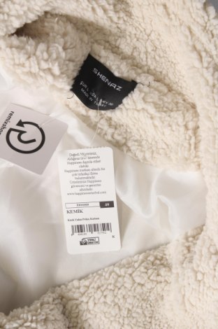 Γυναικείο παλτό Happiness Istanbul, Μέγεθος L, Χρώμα Λευκό, Τιμή 39,90 €