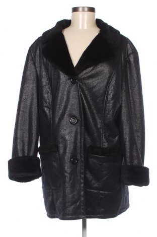 Γυναικείο παλτό Helena Vera, Μέγεθος XXL, Χρώμα Μαύρο, Τιμή 35,74 €