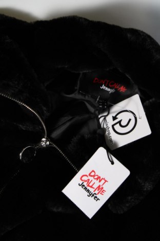 Γυναικείο παλτό Jennyfer, Μέγεθος S, Χρώμα Μαύρο, Τιμή 14,87 €