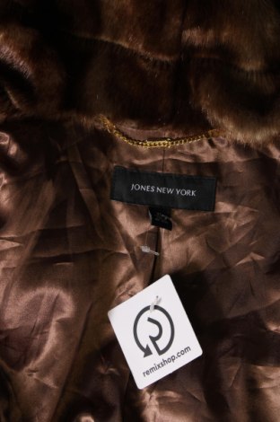 Дамско палто Jones New York, Размер XL, Цвят Кафяв, Цена 47,40 лв.