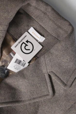 Dámsky kabát  Kookai, Veľkosť L, Farba Sivá, Cena  29,30 €