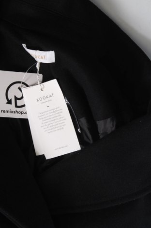 Γυναικείο παλτό Kookai, Μέγεθος S, Χρώμα Μαύρο, Τιμή 102,27 €