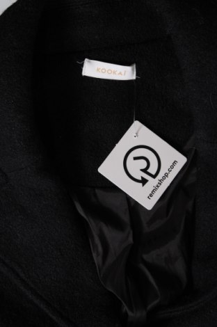 Γυναικείο παλτό Kookai, Μέγεθος XS, Χρώμα Μαύρο, Τιμή 106,33 €