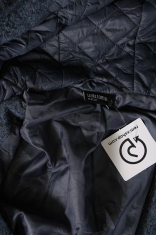 Дамско палто Laura Torelli, Размер S, Цвят Син, Цена 57,78 лв.
