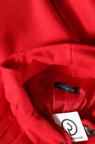Damenmantel Made In Italy, Größe M, Farbe Rot, Preis € 41,58