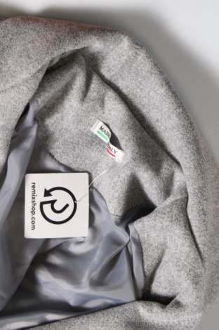 Γυναικείο παλτό Made In Italy, Μέγεθος S, Χρώμα Γκρί, Τιμή 18,05 €