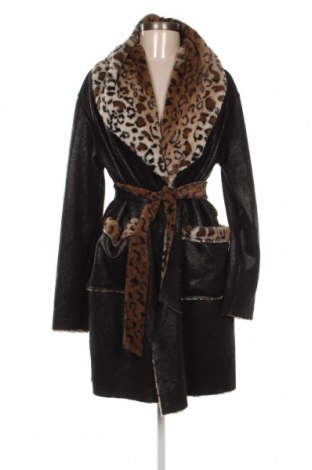 Γυναικείο παλτό Made In Italy, Μέγεθος M, Χρώμα Μαύρο, Τιμή 39,71 €