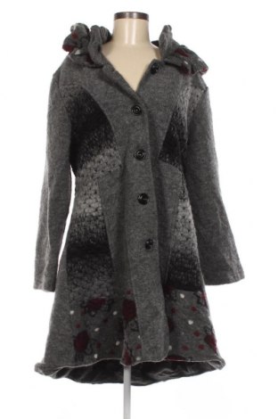 Dámsky kabát  Made In Italy, Veľkosť L, Farba Sivá, Cena  36,40 €