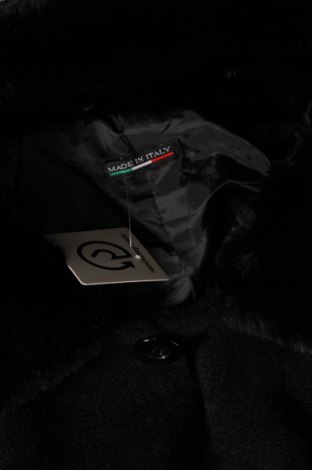 Дамско палто Made In Italy, Размер L, Цвят Черен, Цена 57,78 лв.