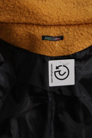 Damski płaszcz Made In Italy, Rozmiar XL, Kolor Żółty, Cena 171,12 zł