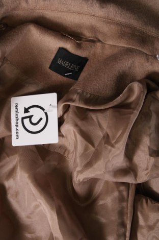Γυναικείο παλτό Madeleine, Μέγεθος M, Χρώμα  Μπέζ, Τιμή 47,43 €