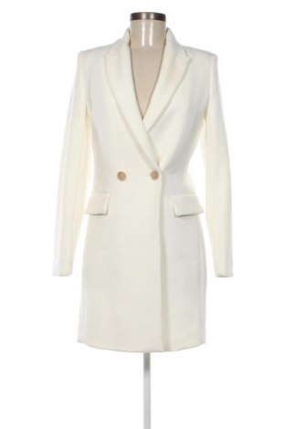 Дамско палто Mango, Размер S, Цвят Бял, Цена 234,00 лв.
