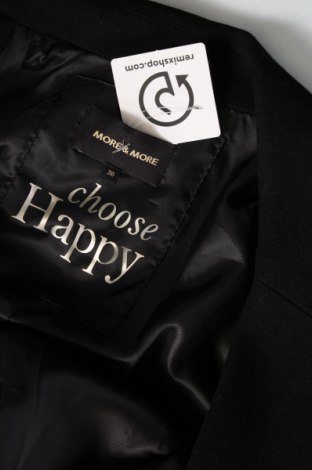 Γυναικείο παλτό More & More, Μέγεθος S, Χρώμα Μαύρο, Τιμή 60,62 €