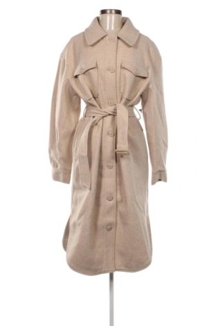 Γυναικείο παλτό NA-KD, Μέγεθος S, Χρώμα  Μπέζ, Τιμή 27,03 €