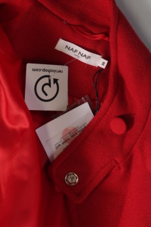 Palton de femei Naf Naf, Mărime M, Culoare Roșu, Preț 471,05 Lei