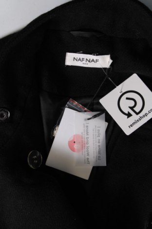 Γυναικείο παλτό Naf Naf, Μέγεθος XL, Χρώμα Μαύρο, Τιμή 32,29 €