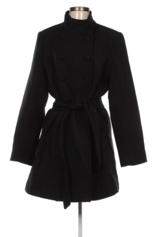 Дамско палто Naf Naf, Размер XL, Цвят Черен, Цена 89,50 лв.