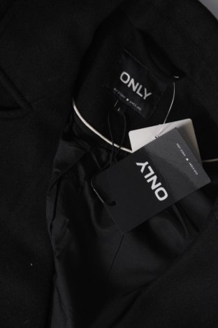 Γυναικείο παλτό ONLY, Μέγεθος L, Χρώμα Μαύρο, Τιμή 28,76 €
