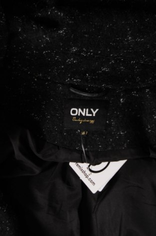 Дамско палто ONLY, Размер XS, Цвят Черен, Цена 55,00 лв.