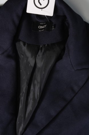 Γυναικείο παλτό ONLY, Μέγεθος S, Χρώμα Μπλέ, Τιμή 17,81 €