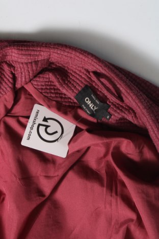 Dámsky kabát  ONLY, Veľkosť S, Farba Ružová, Cena  15,52 €