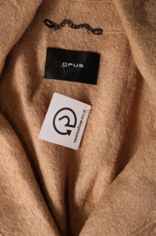 Γυναικείο παλτό Opus, Μέγεθος S, Χρώμα  Μπέζ, Τιμή 28,73 €