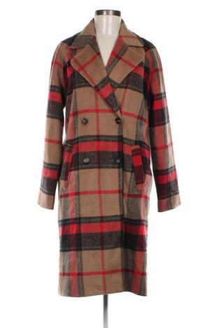 Γυναικείο παλτό Pieces, Μέγεθος M, Χρώμα Πολύχρωμο, Τιμή 20,41 €