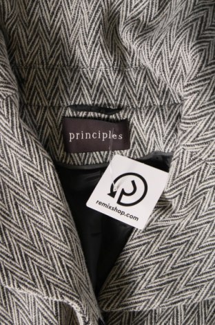 Γυναικείο παλτό Principles, Μέγεθος XL, Χρώμα Γκρί, Τιμή 16,42 €