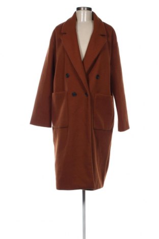 Дамско палто Pull&Bear, Размер L, Цвят Кафяв, Цена 57,78 лв.