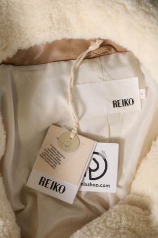 Palton de femei Reiko, Mărime L, Culoare Ecru, Preț 696,06 Lei