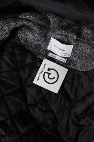 Γυναικείο παλτό Reserved, Μέγεθος XS, Χρώμα Γκρί, Τιμή 31,77 €