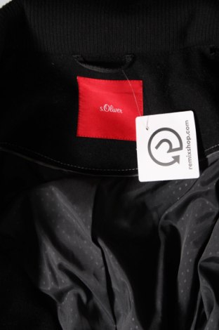 Дамско палто S.Oliver, Размер XL, Цвят Черен, Цена 76,00 лв.