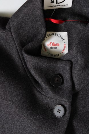 Дамско палто S.Oliver, Размер XL, Цвят Сив, Цена 47,60 лв.