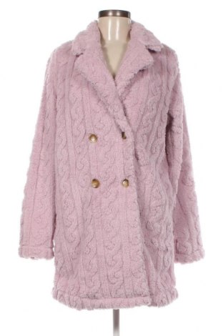 Γυναικείο παλτό SHEIN, Μέγεθος S, Χρώμα Βιολετί, Τιμή 35,74 €