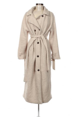 Дамско палто SHEIN, Размер M, Цвят Екрю, Цена 53,50 лв.