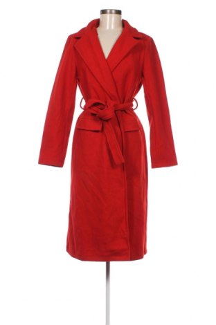 Дамско палто SHEIN, Размер M, Цвят Червен, Цена 60,99 лв.