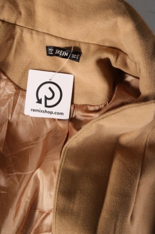 Γυναικείο παλτό SHEIN, Μέγεθος M, Χρώμα Καφέ, Τιμή 19,20 €