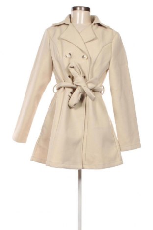 Γυναικείο παλτό SHEIN, Μέγεθος M, Χρώμα Εκρού, Τιμή 21,38 €