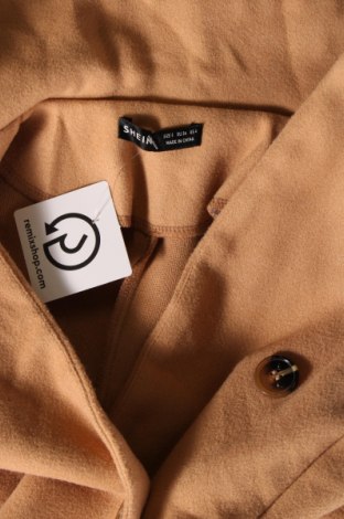 Γυναικείο παλτό SHEIN, Μέγεθος S, Χρώμα Καφέ, Τιμή 9,93 €