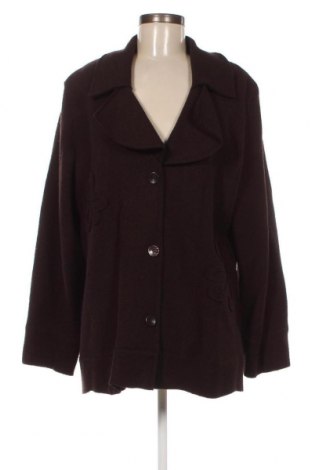 Дамско палто Selection By Ulla Popken, Размер XL, Цвят Кафяв, Цена 24,20 лв.
