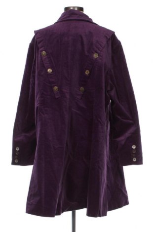 Дамско палто Sheego by Joe Browns, Размер 4XL, Цвят Лилав, Цена 67,05 лв.