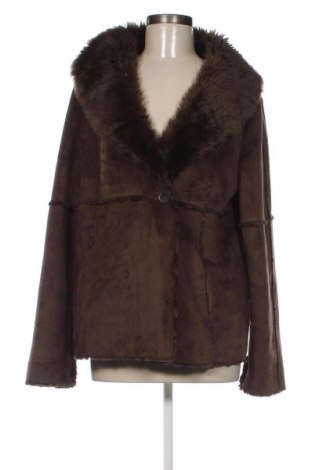 Дамско палто T-lab, Размер XL, Цвят Кафяв, Цена 53,50 лв.