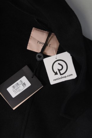 Dámsky kabát  TWINSET, Veľkosť XL, Farba Čierna, Cena  355,15 €