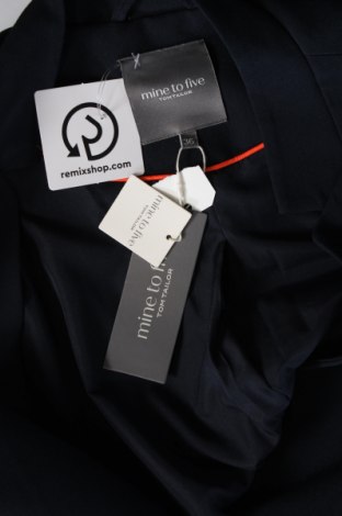 Γυναικείο παλτό Tom Tailor, Μέγεθος S, Χρώμα Μπλέ, Τιμή 30,93 €