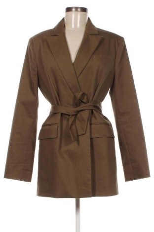 Дамско палто Topshop, Размер M, Цвят Зелен, Цена 21,11 лв.