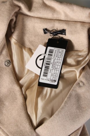 Γυναικείο παλτό Trendyol, Μέγεθος L, Χρώμα  Μπέζ, Τιμή 28,69 €